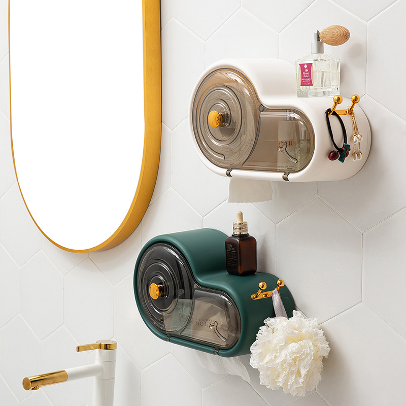Non- punching Luxury bathroom wall storage