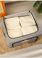 Rangement linges avec support - PIED DE POULE