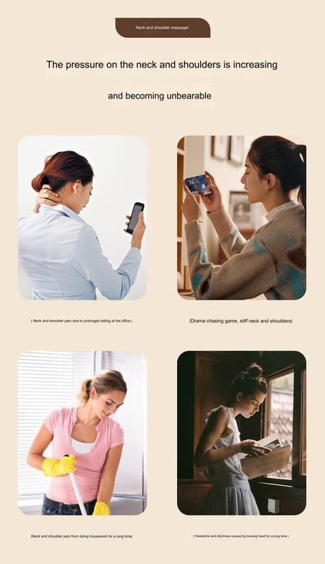 Hot compress massage shawl multifunctional physiotherapy instrument