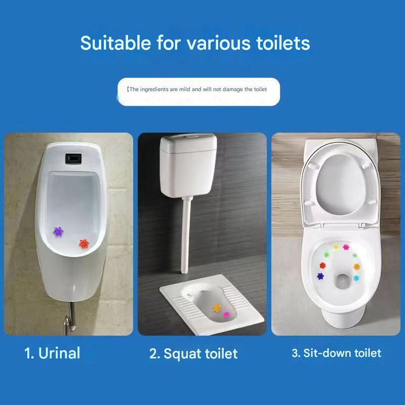 GEL FLOWER AROMATIC DEODORANT DISINFECTANT TOILET CLEANER