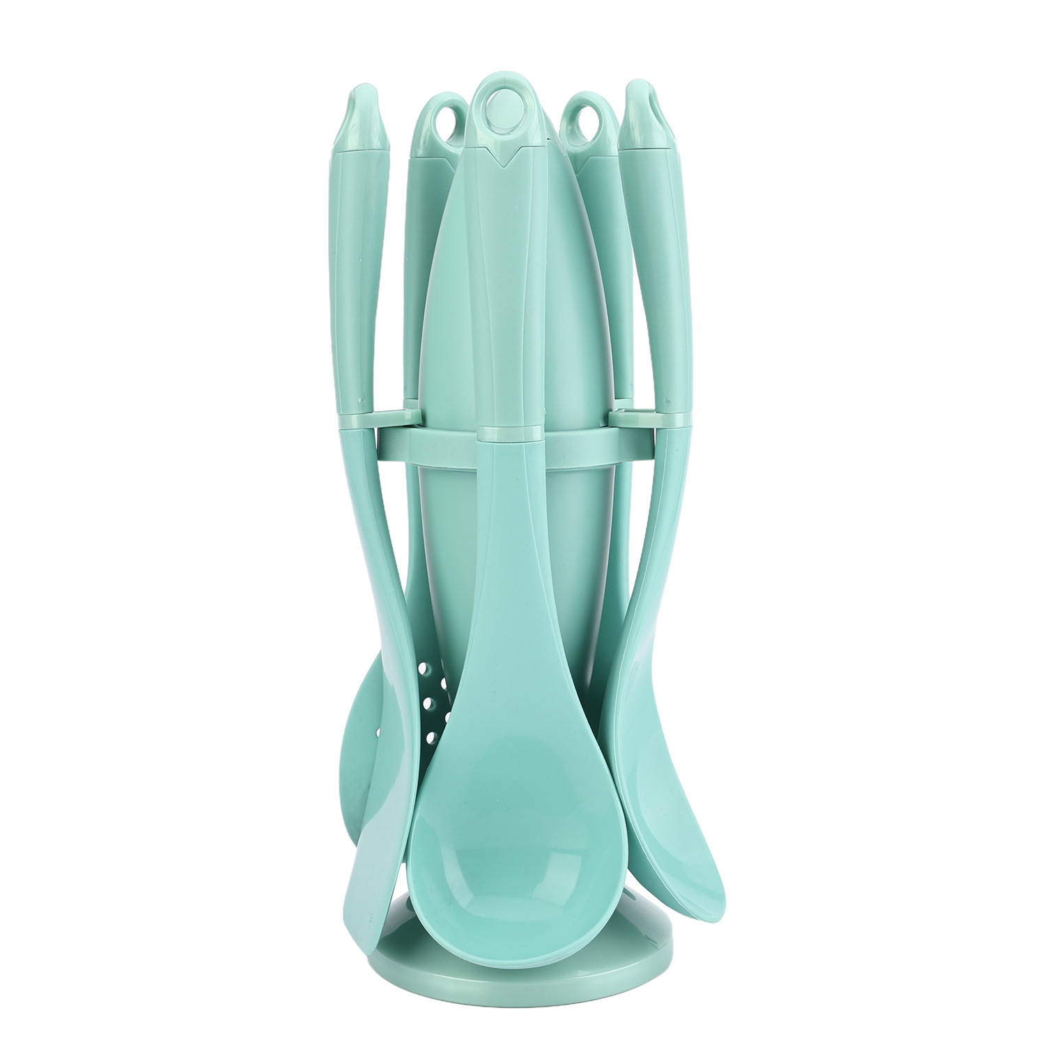 6 PIECES SILICONE COOKING SPOON SET