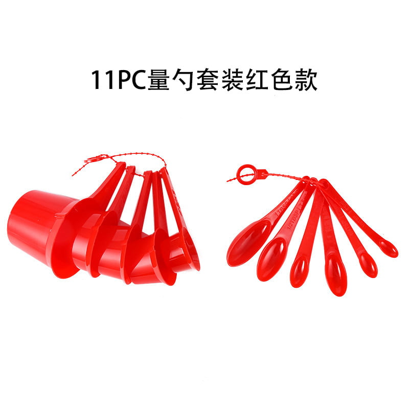 11 PIECES MEASURING SPOON MEASURING CUP