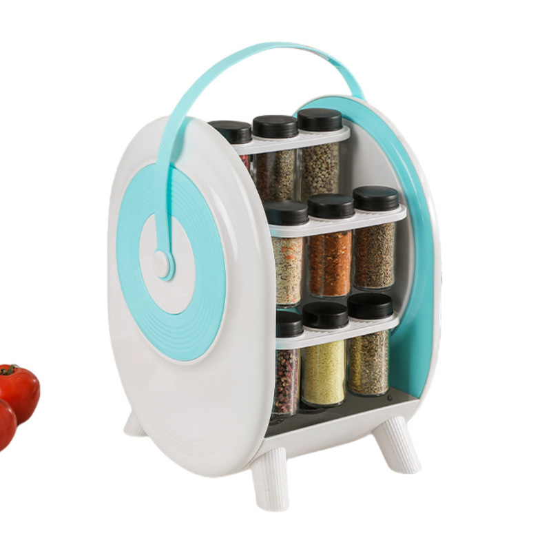 18 JAR ROTATING SPICE RACK