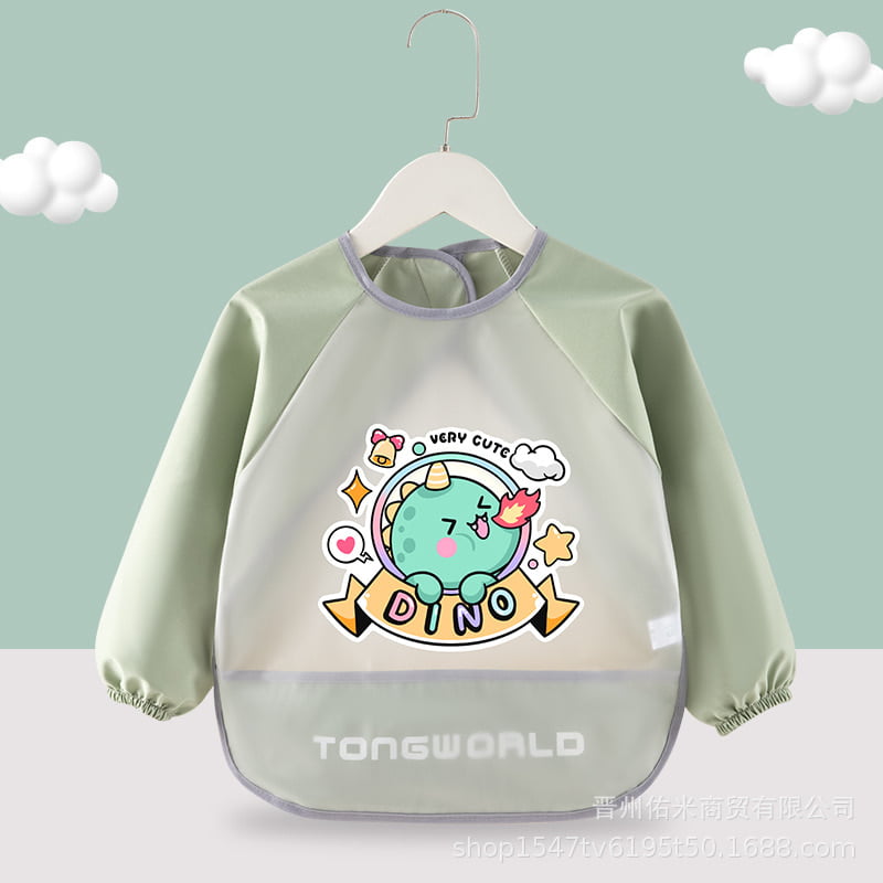 HIGH QUALITY LONG SLEEVE WATERPROOF BABY BIB