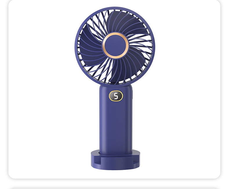 DIGITAL MODE DISPLAY RECHARGEABLE 5 MODE FAN