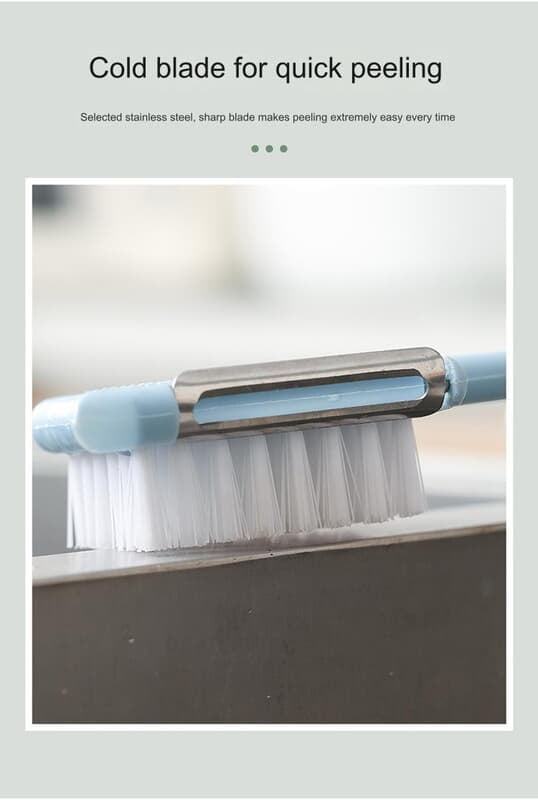 5IN1 MULTIFUNCTIONING KITCHEN TOOL - PEELER, GRINDER, BRUSH CAN OPENER &  BUDS DIGGER IN ONE