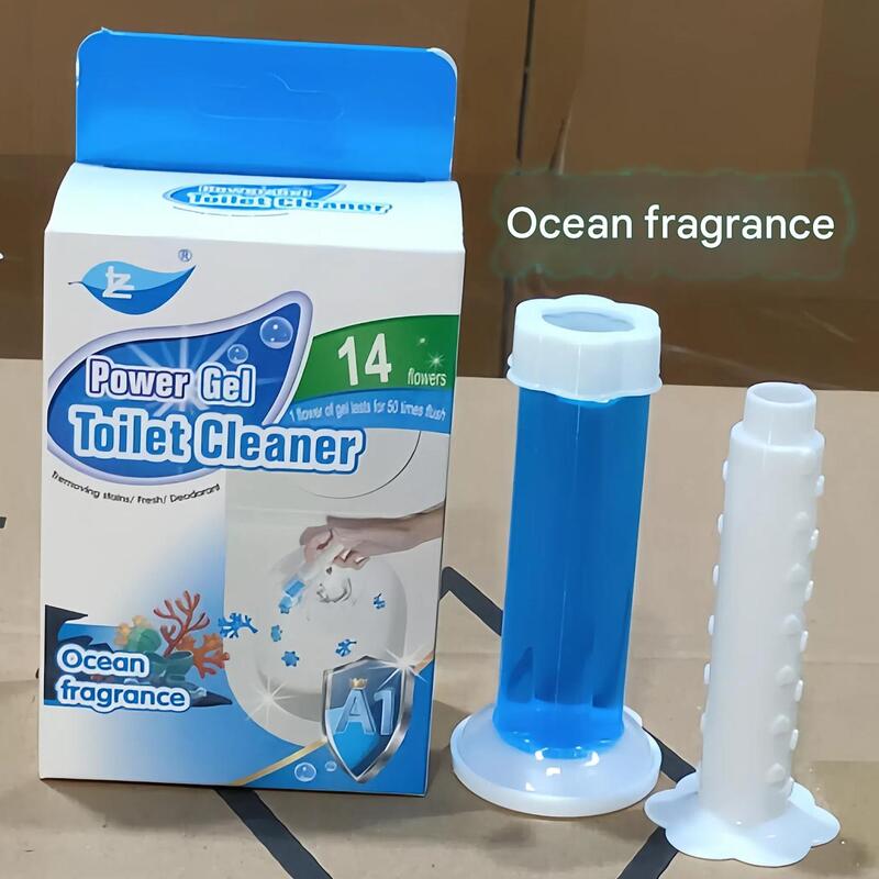 GEL FLOWER AROMATIC DEODORANT DISINFECTANT TOILET CLEANER