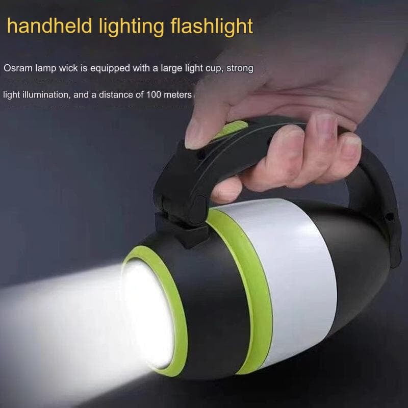 RECHARGEABLE MULTIFUNCTIONAL CAMPING SEARCH LIGHT  EMERGENCY LIGHTUSB CHARGING WATERPROOF LIGHT