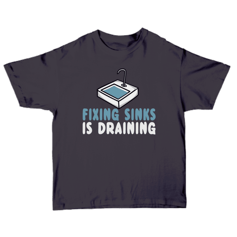 Fixing Sinks Is Draining Softstyle T-shirt