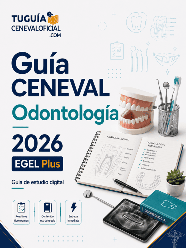 Guía CENEVAL Odontología 2026