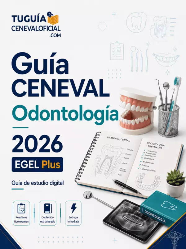 Guía CENEVAL Odontología 2026