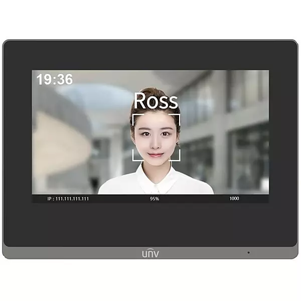 UNV Wall Mounted 7-Inch Indoor Station(Touch Screen) OEI-372S-H-W