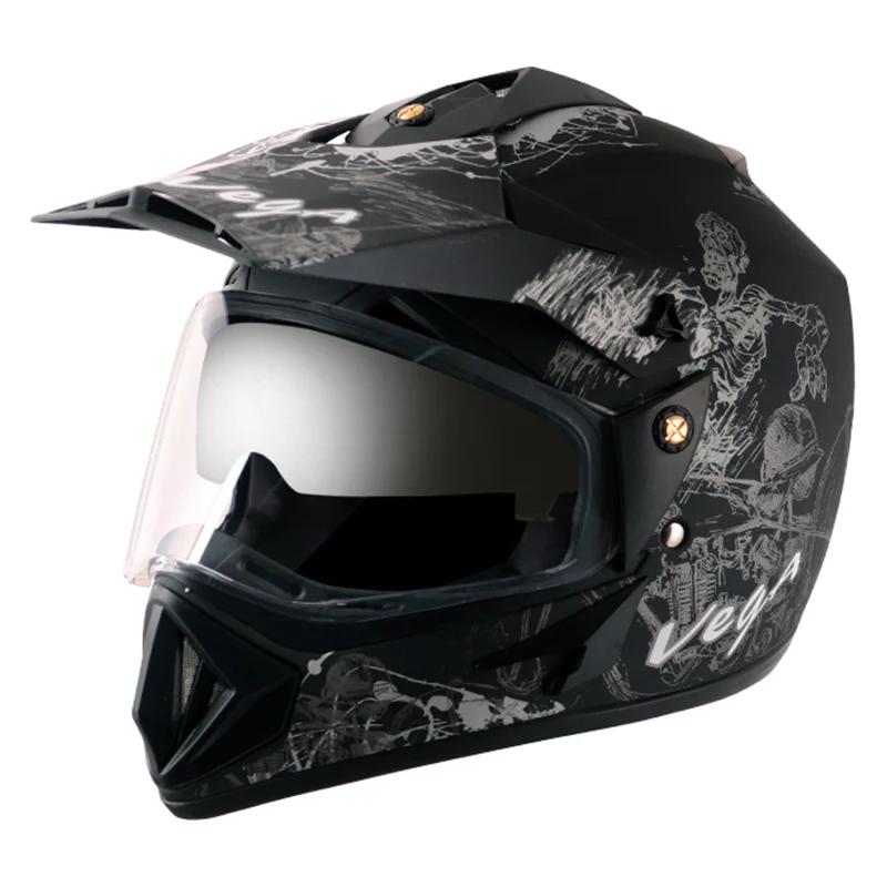 VEGA OFF ROAD DV SKETCH DULL BLACK SILVER M VEGA OFF ROAD DV SKETCH DULL BLACK SILVER M