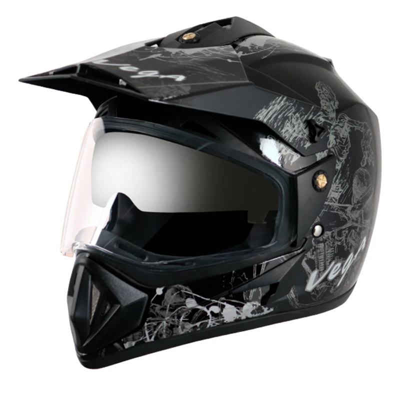 VEGA OFFROAD D/V SKETCH BLACK SILVER (M) VEGA OFFROAD D/V SKETCH BLACK SILVER (M)