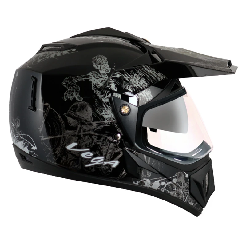 VEGA OFFROAD D/V SKETCH BLACK SILVER (M) VEGA OFFROAD D/V SKETCH BLACK SILVER (M)