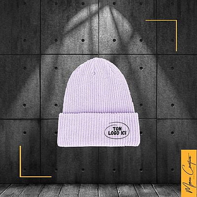 Tuque Beanie Accent - Broderie Tuque Beanie Accent - Broderie