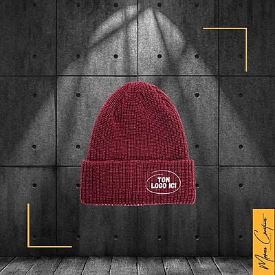 Tuque Beanie Accent - Broderie Tuque Beanie Accent - Broderie