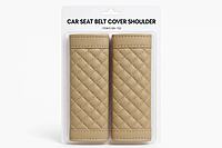 Premium 3-in-1 Car Comfort Set, Memory Foam Neck Pillow, Armrest Cushion and Seatbelt Covers