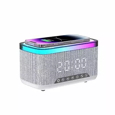 Haut Parleur Chargeur Avec Horloge Bluetooth Sans Fil A911