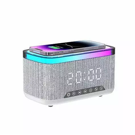 Haut Parleur Chargeur Avec Horloge Bluetooth Sans Fil A911