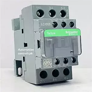 Contactor 9Amp 220V AC LC1D25 (1NO 1NC)