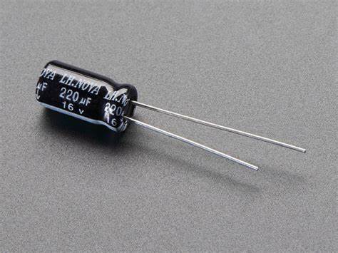 CAPACITOR 220UF 16V