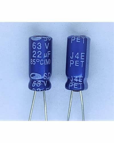 CAPACITOR 22UF 63V