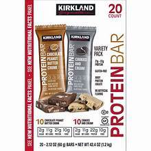 Kirkland Signature, Protein Bar, Variety 2, 02.12 oz, 20 bars