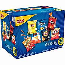 Frito-Lay, Classic, Variety Mix, 1 oz, 54 pack
