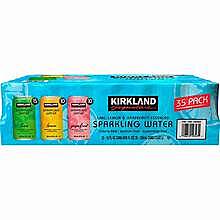 Kirkland Signature, Sparkling Water, Variety, 12 oz, 35 pack