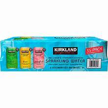 Kirkland Signature, Sparkling Water, Variety, 12 oz, 35 pack