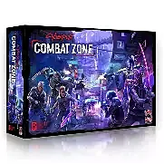 Cyberpunk Combat Zone Generation Red Board Game