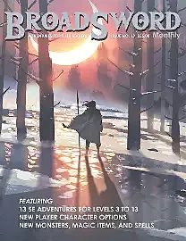 BroadSword Monthly #19: Adventures for Fifth Edition by Scott Craig (English) Pa