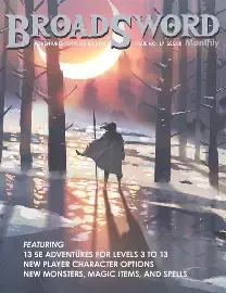 BroadSword Monthly #19: Adventures for Fifth Edition by Scott Craig (English) Pa