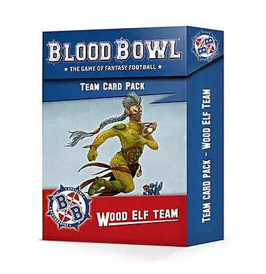 BLOOD BOWL - Team Card Pack WOOD ELF TEAM