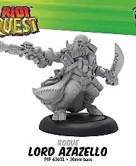 A27751 WARMACHINE HORDES RIOT QUEST METAL LORD AZAZELLO HERO EXPANSION PP