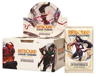 Riftbound League Of Legends SPIRITFORGED Booster Box