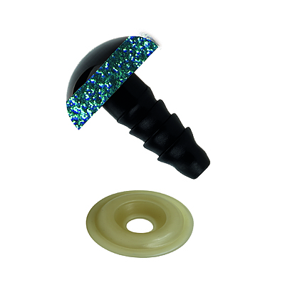 Ojos de Seguridad Transparente 10mm Con Escarcha Paquete por 200 Unidades Ojos de Seguridad Transparente 10mm Con Escarcha Paquete por 200 Unidades