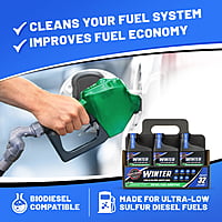 Opti-Lube Winter Formula Diesel Fuel Additive - 8oz 6 pack Treats up to 32 Gallons per 8 oz bottle