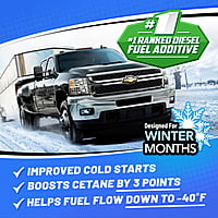 Opti-Lube Winter Formula Diesel Fuel Additive - 8oz 6 pack Treats up to 32 Gallons per 8 oz bottle