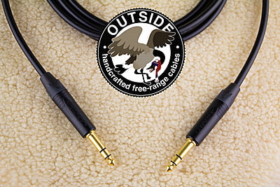 Outside TRS to TRS Cable - Canare Twisted Pair