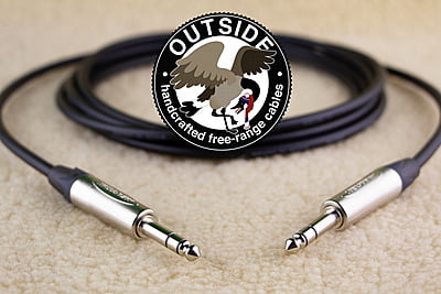 Outside TRS to TRS Cable - Canare Twisted Pair