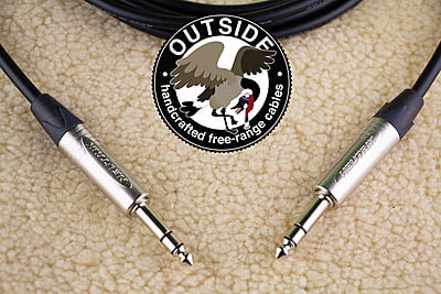 Outside TRS to TRS Cable - Canare Twisted Pair