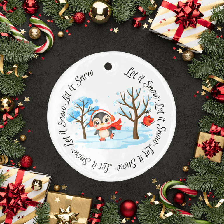 Let it Snow Ornament