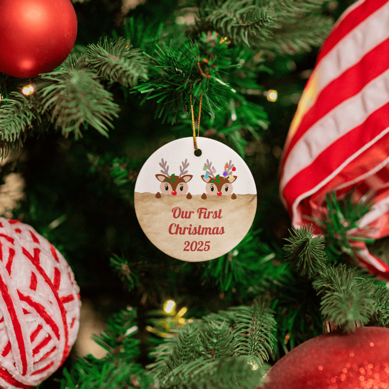 Our First Christmas 2025 Ornament