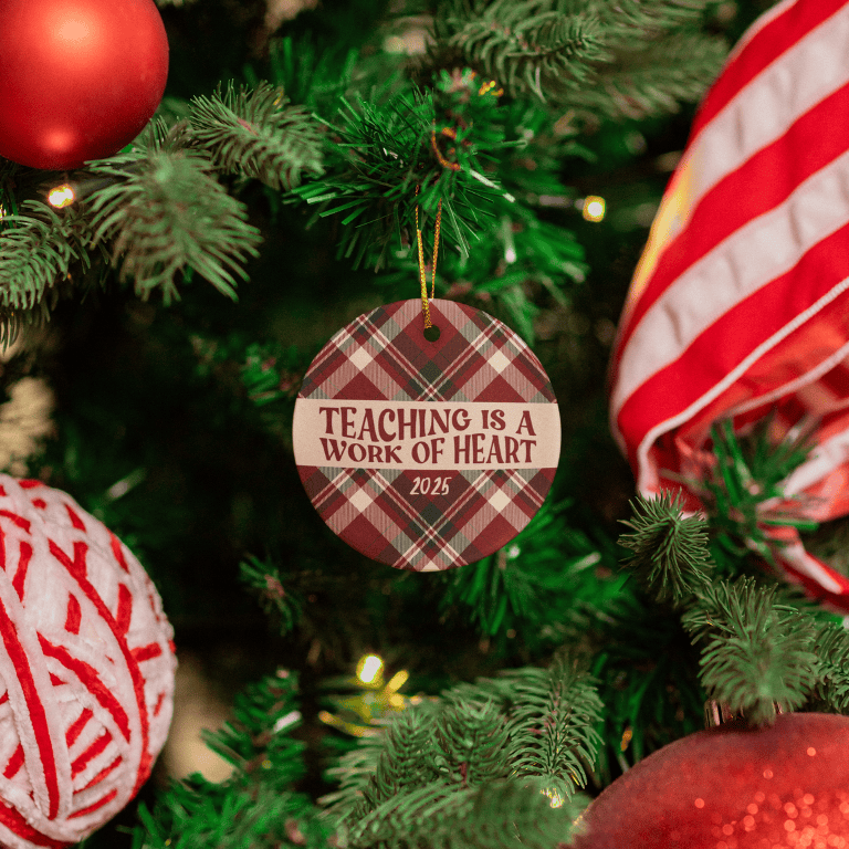 Teacher 2025 Ornament