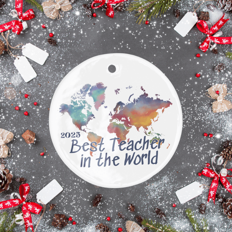 Teacher 2025 Ornament