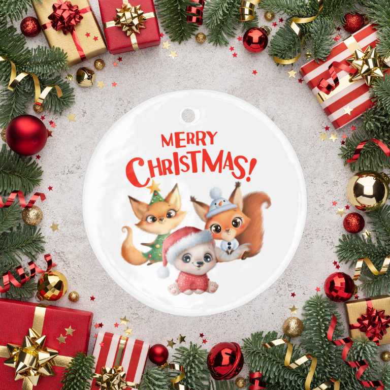 Merry Christmas Ornament