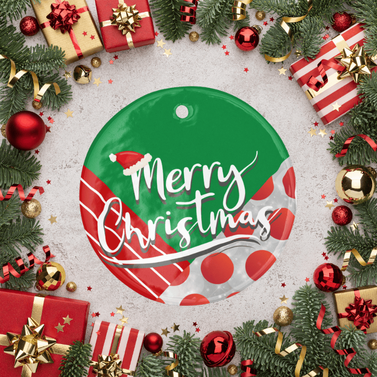 Merry Christmas Ornament