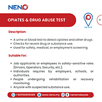 On-Site Blood Test (Opiates & Drug Abuse)